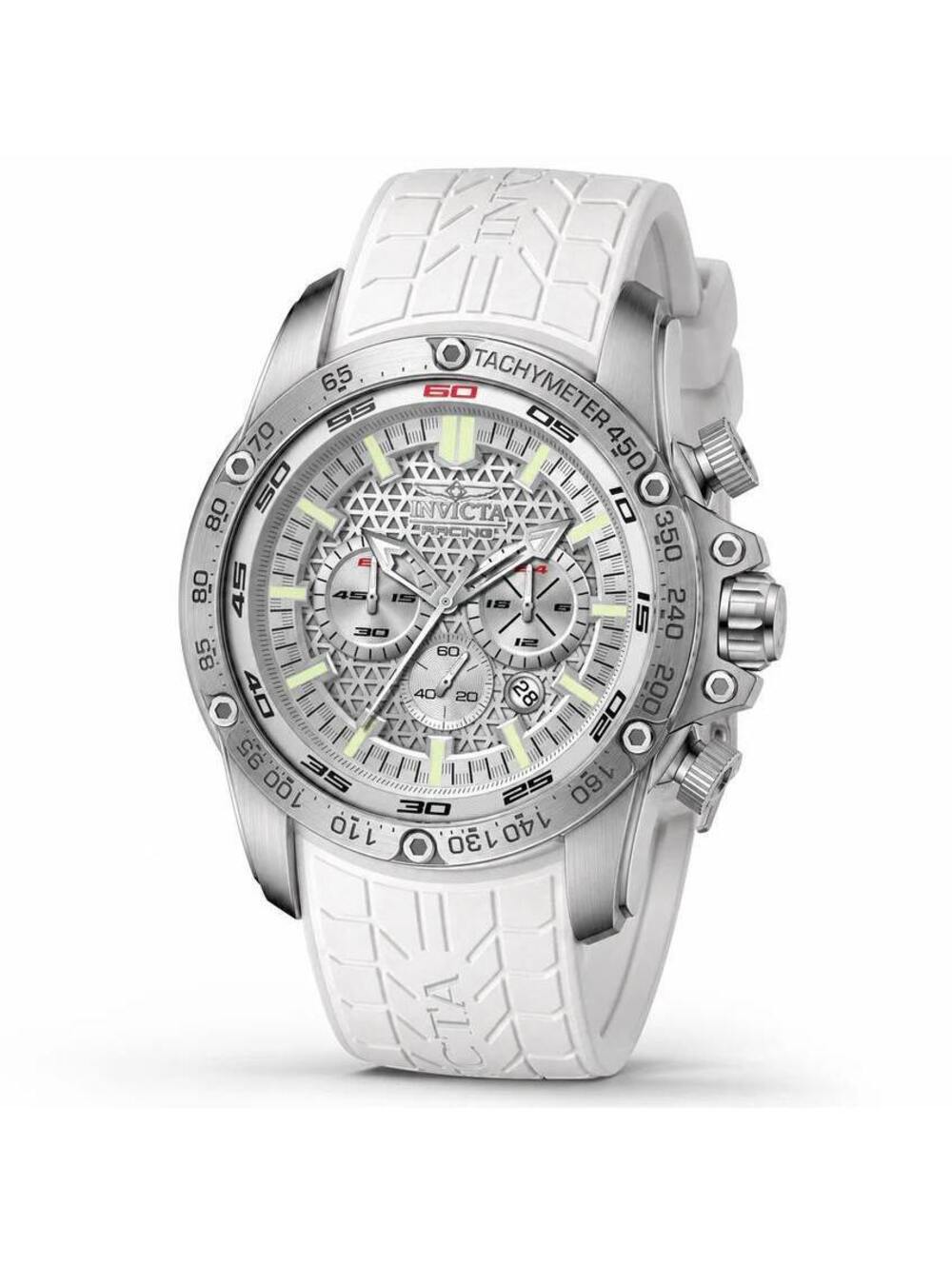 Invicta Speedway Tarmax GTR Men's Watch - 52mm. White (50311)